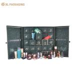 Advent Calendar Box Cmyk Custom 24 25pcs New Year Full Printing For Cosmetic Skincare Beauty Gift Christmas Box Drawer for sale