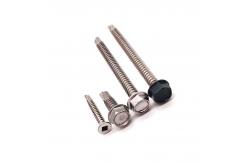 China SS304 Self Tapping Drilling Screws 150mm Length Carburized Layer supplier