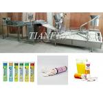 Horizontal SS304 80pcs/Min effervescent Tablet Tube Filling and packing Machine for sale