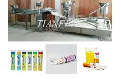 China Horizontal SS304 80pcs/Min effervescent Tablet Tube Filling and packing Machine supplier