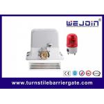 Alarm Light Socket Sliding Gate Door Motor Automatic Warm Up Reversing On Obstacle for sale