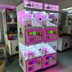 Mini Doll clamp Toy Claw Machine Tabletop Coin Operated Games US PLUG