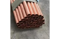 China Customized Polished Copper Nickel Tube with Anodized Wall Tube Shape ISO Certified supplier