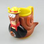 Custom 3-Dimensional Design PP Rubber Children's Drinking Cup, Children's Washing Cup for sale