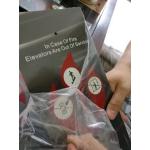Stainless Steel Fire Alarm Panel , Elevator Operating Panel, Engraving Metal Nameplate for sale