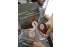 China Stainless Steel Fire Alarm Panel , Elevator Operating Panel, Engraving Metal Nameplate supplier