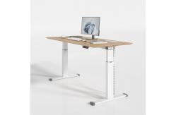China Electric Office Desk Dual Motor Stand Desk Up Height Adjustable Table supplier