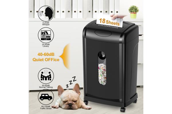 Robust Heavy Duty Cardboard Shredder Paper Shredding Equipment High Security