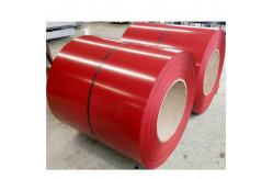 China Red ASTM Prepainted Galvalume Steel Coil 792 Colour Coated Sheet Coil supplier