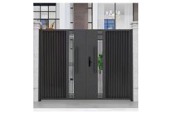 China High-End Gate Tubular Steel Fence  Simple And Elegant 2m*1.8m Gate supplier