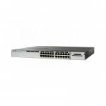 C3850 series 24 100Mbps/1/2.5/5/10 Gbps Ports Ethernet UPOE switch WS-C3850-24XU-S for sale