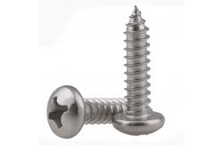 China GB845 SUS304 SUS316 Cross Recessed Pan Head Tapping Screw supplier