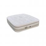 PVC Inflatable Camping Bed With Raised And Thickened Flocking Automatic Inflatable Mattress
