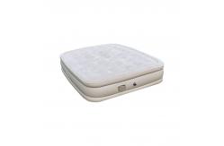 China PVC Inflatable Camping Bed With Raised And Thickened Flocking Automatic Inflatable Mattress supplier