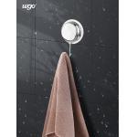Stainless Steel Damage Free Double Robe Hook Hanging Kitchen Bath Suction for sale