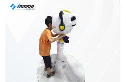 China Playground Virtual Reality Machine Kiddie VR Panda With Adjustable Height supplier