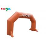 Orange PVC Inflatable Entrance Arch For Event Advertising Promotion for sale