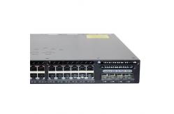 China 24 Port PoE 4x1G Uplink IP Service Switch WS-C3650-24PS-E supplier