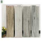Gloss Surface Wood Porcelain Floor Tiles 10mm Thickness Outdoor Decoration for sale