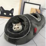 Tunnel Bed For Cats With Central Mat For Kitten,Cat,Puppy