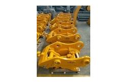 China Strong Excavator Quick Coupler lightweight construction High Hardness Material supplier