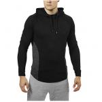 Plus Size Fleece Lined Hoodie Drawstring Mens Thick Pullover Hoodies For Sport Team for sale