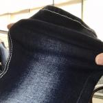 72% Cotton 28% Polyester 1.5% Spandex Lightweight Stretch Denim Fabric 9.5 Ounce for sale