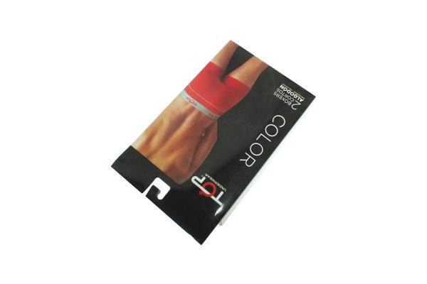 Glossy Lamination Clothes Clear Plastic Folding Boxes