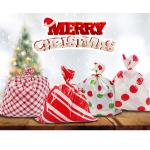Heat Seal Colored OEM ODM Plastic Holiday Gift Bags Assorted Styles for sale