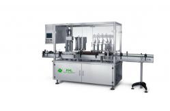 China Six Pump 3000BPH 1000ml Drinking Water Filling Machine supplier