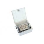 Key Lock Cable Distribution Box 30 Pair Indoor Distribution Box With Back Mount Frame for sale