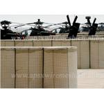 3 X 3 Defensive Barrier Welded Gabion Army Military Hesco Wall For Protection for sale