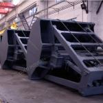 6CBM Hydraulic Mechanical Clamshell Grab Bucket 2 Rope 2 Peels for sale