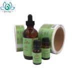 3 x 7.5cm Amber Bottle CMYK Color vinyl Label Roll for sale