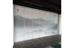China Interior Removable Sliding Folding Partition Acoustic Room Dividers Easy To Operate supplier