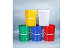 China UMETASS 2L Food Grade Clear Plastic Bucket with Printed Lids and Pastic Handle supplier