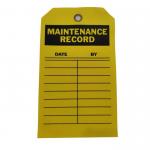 Custom Polyester Maintenance Record Tags , 7x4in Ladder Inspection Tags for sale