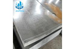 China Cold Rolled Galvanized Iron Plain Sheet Customized Metal Galvanized Sheet 16 Gauge supplier