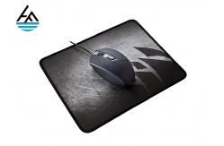 China Locked Edge Neoprene Mouse Pad  , Gray Gaming Mouse Pads Non Toxic Material supplier