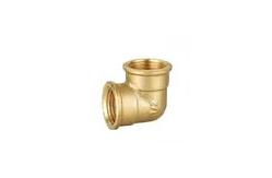 China Brass Pipe Connector Threaded Fitting copper pipe elbow tee fittings supplier