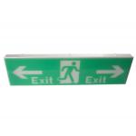 Wall Surface Mounted SMD LED Emergency Exit Sign / Plastic Runing Man Exit Sign