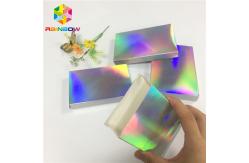 China Recyclable Custom Printed Paper Boxes Folding Hologram Gift Card Fleixble Packaging supplier