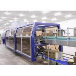 Metal Shrink Packaging Equipment Full Automatic Half Tray Shrinking Wrapping