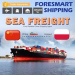 China To Poland International Sea Freight Services , 20ft 40ft FCL LCL Sea Shipping for sale