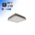 High Lumen 60W LED Canopy Light 0-10V Dimming With CCT And Power Selection for sale