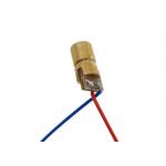 DC 5V Electronic Components , 650nm Laser Diode Module With Red Copper Head Tube for sale