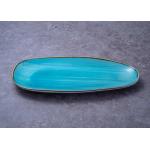 13 Fadeless Technicolor Oval Ceramic Dinner Plate