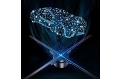 China ABS PC Holographic Led Fan Display 1024×638 Wireless Wifi Bluetooth supplier