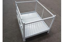 China Self Locking Wire Mesh Pallet Cage Storage Boxes Rigid Stillage supplier