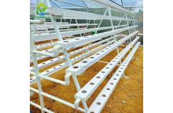 China Greenhouse NFT hydroponic syestem soilless cultivation A-Shaped multi-layer PVC nutrient solution vegetable planting supplier